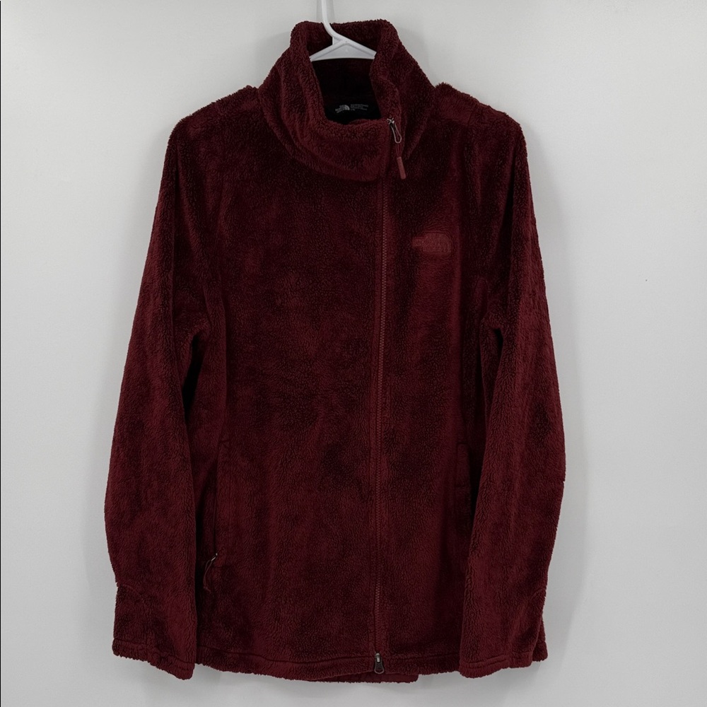 The North Face Women's Maroon Teddy Jacket